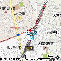 アネックス大宮６周辺の地図