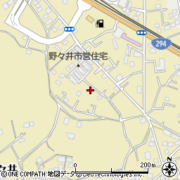 茨城県取手市野々井883-9周辺の地図