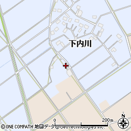埼玉県吉川市下内川694周辺の地図
