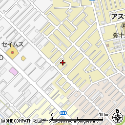 埼玉県越谷市弥十郎10-7周辺の地図