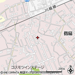 指扇台東公園周辺の地図