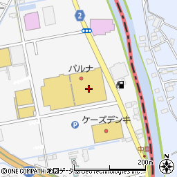 筑波銀行ショッピングセンターパルナ ＡＴＭ周辺の地図