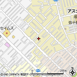 埼玉県越谷市弥十郎10-6周辺の地図