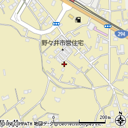 茨城県取手市野々井883-3周辺の地図