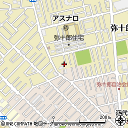 埼玉県越谷市弥十郎768-9周辺の地図