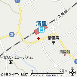 ファミリーマート清里駅前店周辺の地図