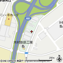 鍋林株式会社　関東営業所周辺の地図