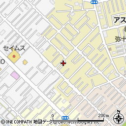 埼玉県越谷市弥十郎10-13周辺の地図