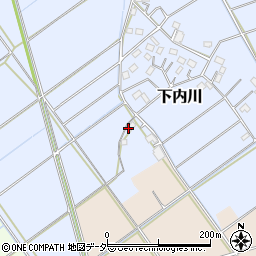 埼玉県吉川市下内川685周辺の地図