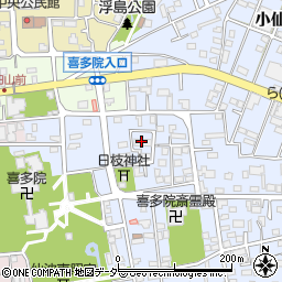 川越市営住宅周辺の地図
