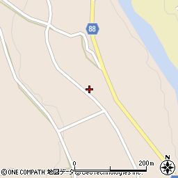 岐阜県下呂市萩原町尾崎260-3周辺の地図