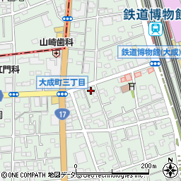 京都屋クリーニング店周辺の地図