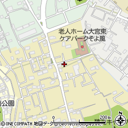 埼玉県さいたま市見沼区南中野1134-2周辺の地図