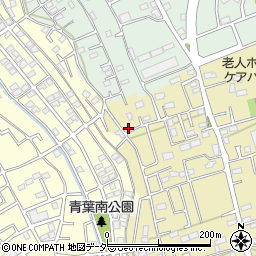 埼玉県さいたま市見沼区南中野1206-6周辺の地図