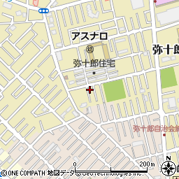 埼玉県越谷市弥十郎768周辺の地図
