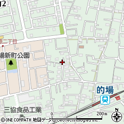 埼玉県川越市的場2021周辺の地図