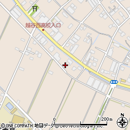 埼玉県越谷市小曽川603周辺の地図