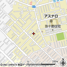 埼玉県越谷市弥十郎62周辺の地図