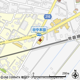 北関東ふそう藤代サービスセンター周辺の地図