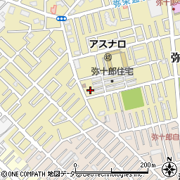 埼玉県越谷市弥十郎763周辺の地図
