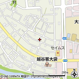 埼玉県越谷市大道444周辺の地図