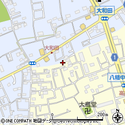 山本邸_南中丸 akippa駐車場周辺の地図
