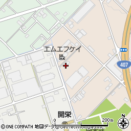 埼玉県日高市森戸新田1258-6周辺の地図