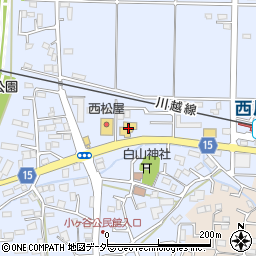 トヨタカローラ新埼玉西川越店周辺の地図