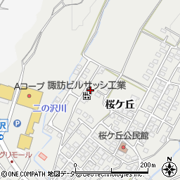長野県諏訪郡富士見町落合桜ケ丘10387周辺の地図