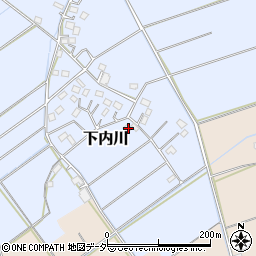 埼玉県吉川市下内川1708周辺の地図