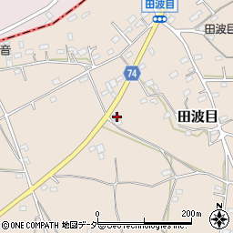 埼玉県日高市田波目737周辺の地図