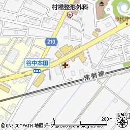 ＨｏｎｄａＣａｒｓ土浦藤代中央店周辺の地図