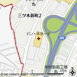 ドン・キホーテ鶴ヶ島店周辺の地図
