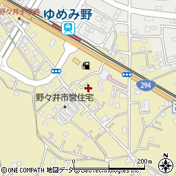 茨城県取手市野々井824-8周辺の地図