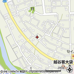 埼玉県越谷市大道255周辺の地図