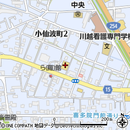 西松屋川越小仙波店周辺の地図