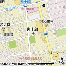 埼玉県越谷市弥十郎437-2周辺の地図
