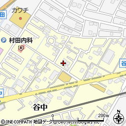 茨城県取手市谷中59周辺の地図