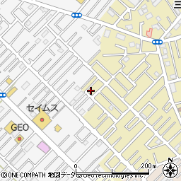 埼玉県越谷市弥十郎43周辺の地図