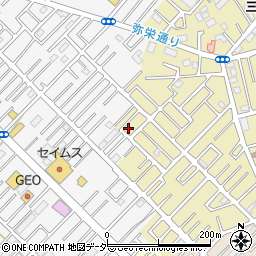 埼玉県越谷市弥十郎43周辺の地図