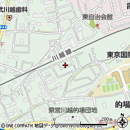 埼玉県川越市的場1828-31周辺の地図