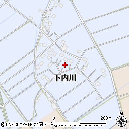 埼玉県吉川市下内川1684周辺の地図