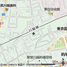 埼玉県川越市的場1828-29周辺の地図