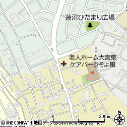 埼玉県さいたま市見沼区南中野1126周辺の地図