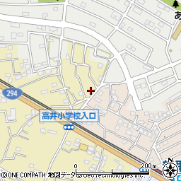 茨城県取手市野々井209-20周辺の地図