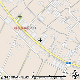 埼玉県越谷市小曽川330周辺の地図