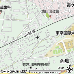 埼玉県川越市的場2463-18周辺の地図