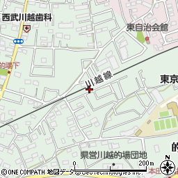 埼玉県川越市的場1828-11周辺の地図
