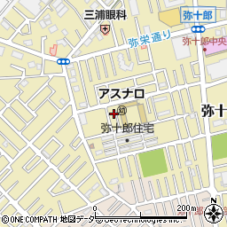 埼玉県越谷市弥十郎734周辺の地図