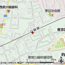 埼玉県川越市的場1828-17周辺の地図